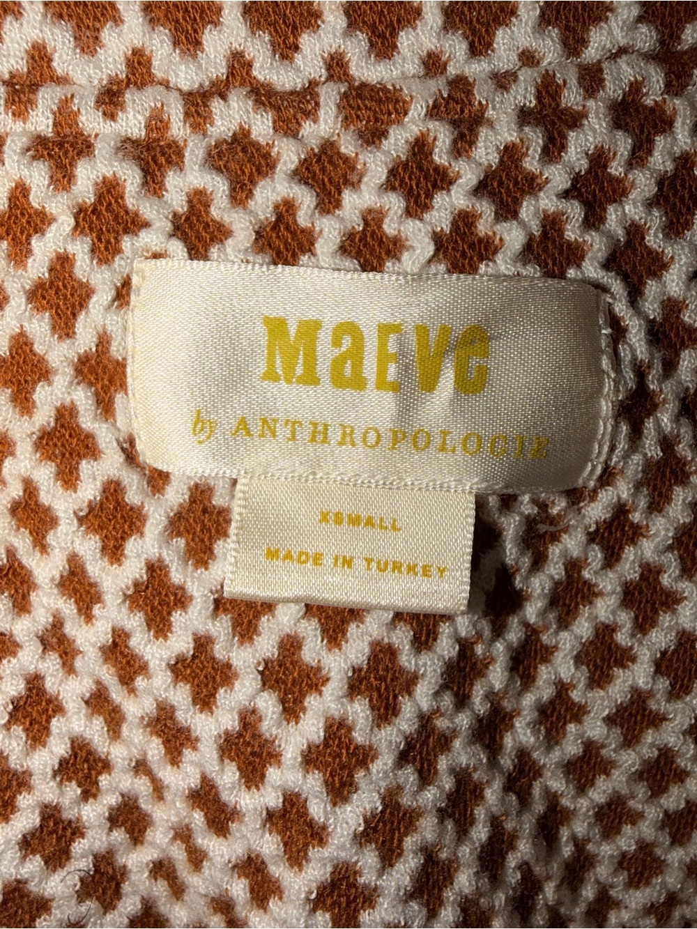 🤎 Maeve by Anthropologie Cropped Knit Blazer Jacket 🤎 - Picture 2 of 8